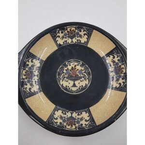 Oriental Plate 1908 Wedgewood Imperial Porcelain Nanette Pattern Oval Snack